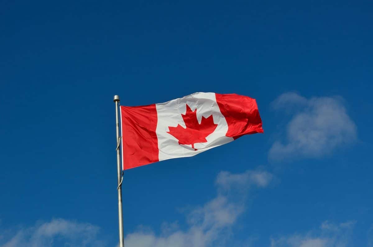 vliegtuig canada oorlog vlag