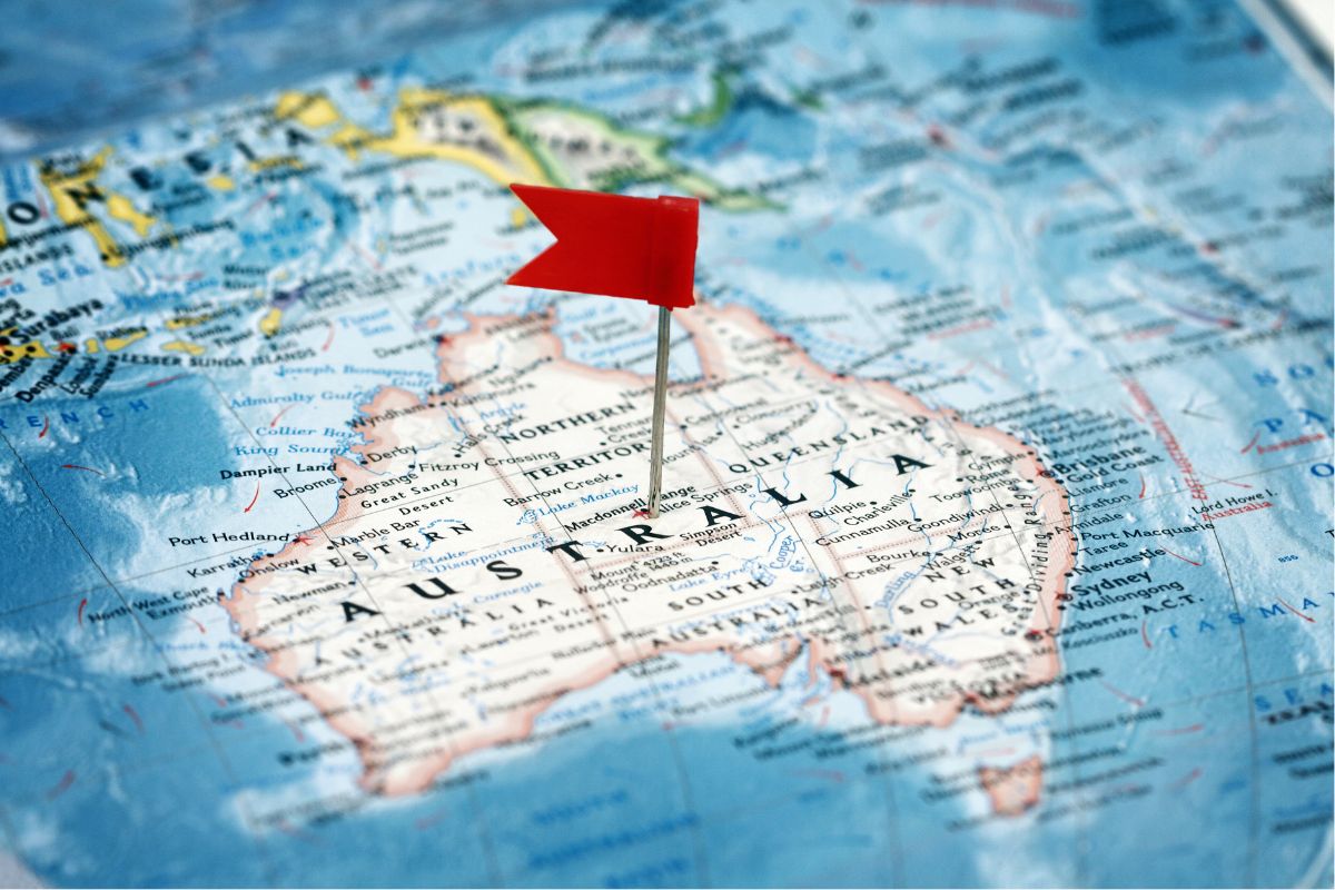 Wereld -Australië