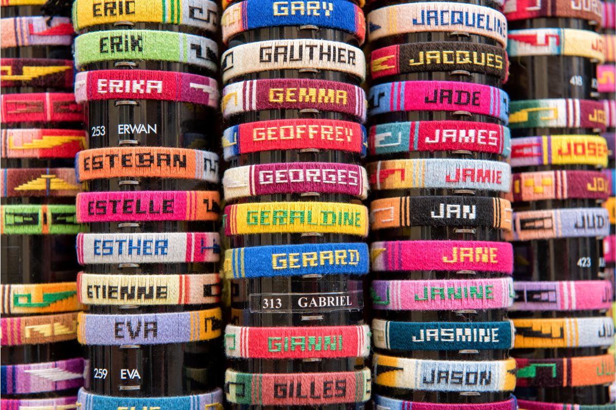 Relatie - naam (armbandjes)