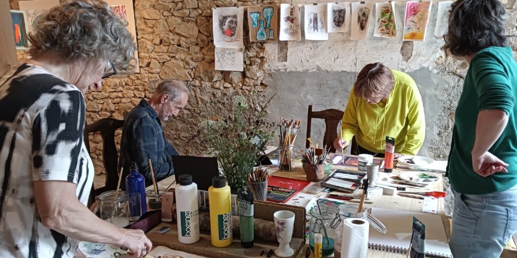 Bedrijf van een Wereldwijf - kunst retraites